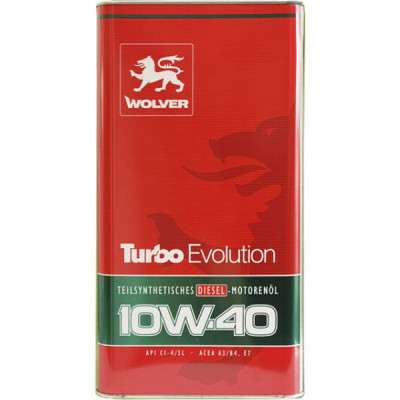 Моторна олива Wolver Turbo Evolution 10W-40 4л (4260360944406) Вінниця - фото 1