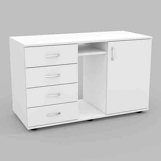 Тумба офісна Лідер, Білий, 1100/480/650 Львів