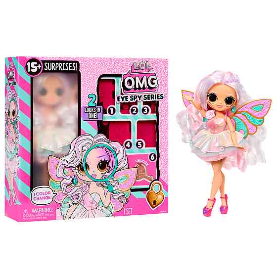 Ігровий набір з лялькою L.O.L. Surprise! серії O.M.G. Eye Spy – Фея Дніпро