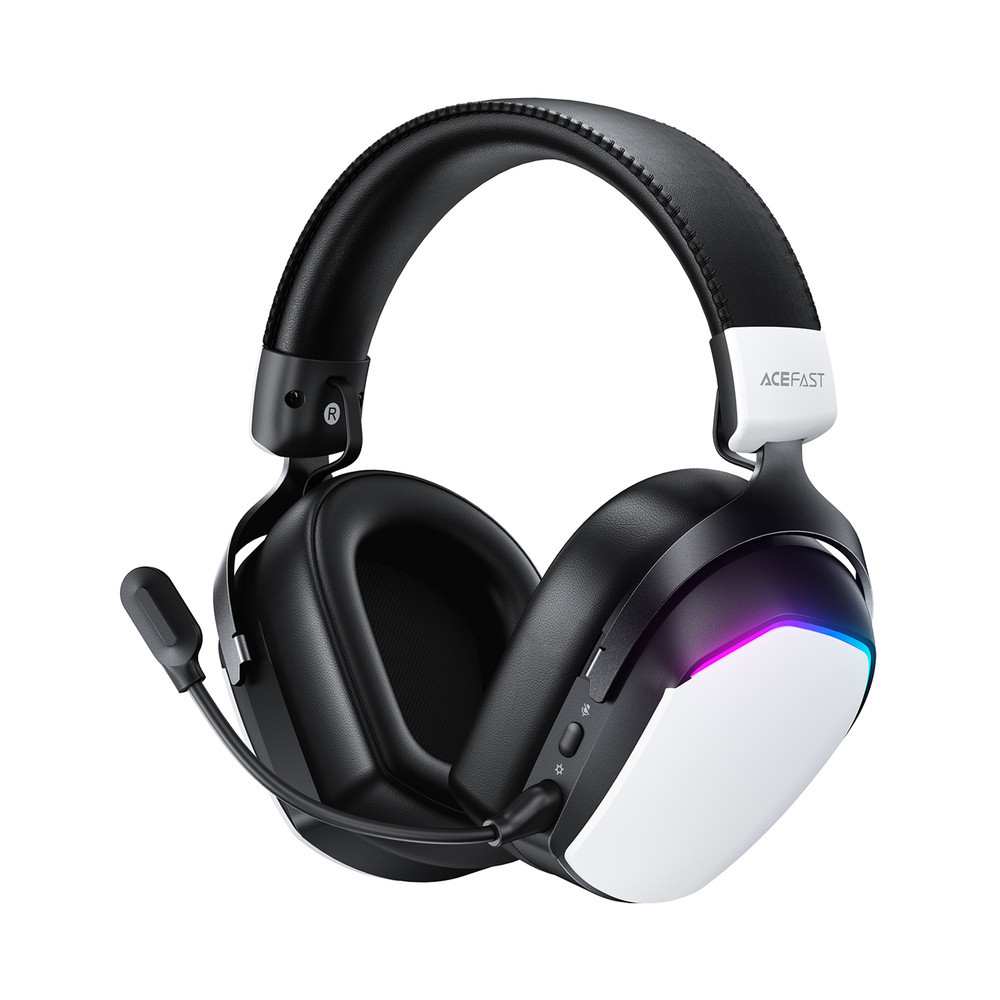 Бездротові накладні навушники ACEFAST H11 gaming wireless headset White Київ - фото 1