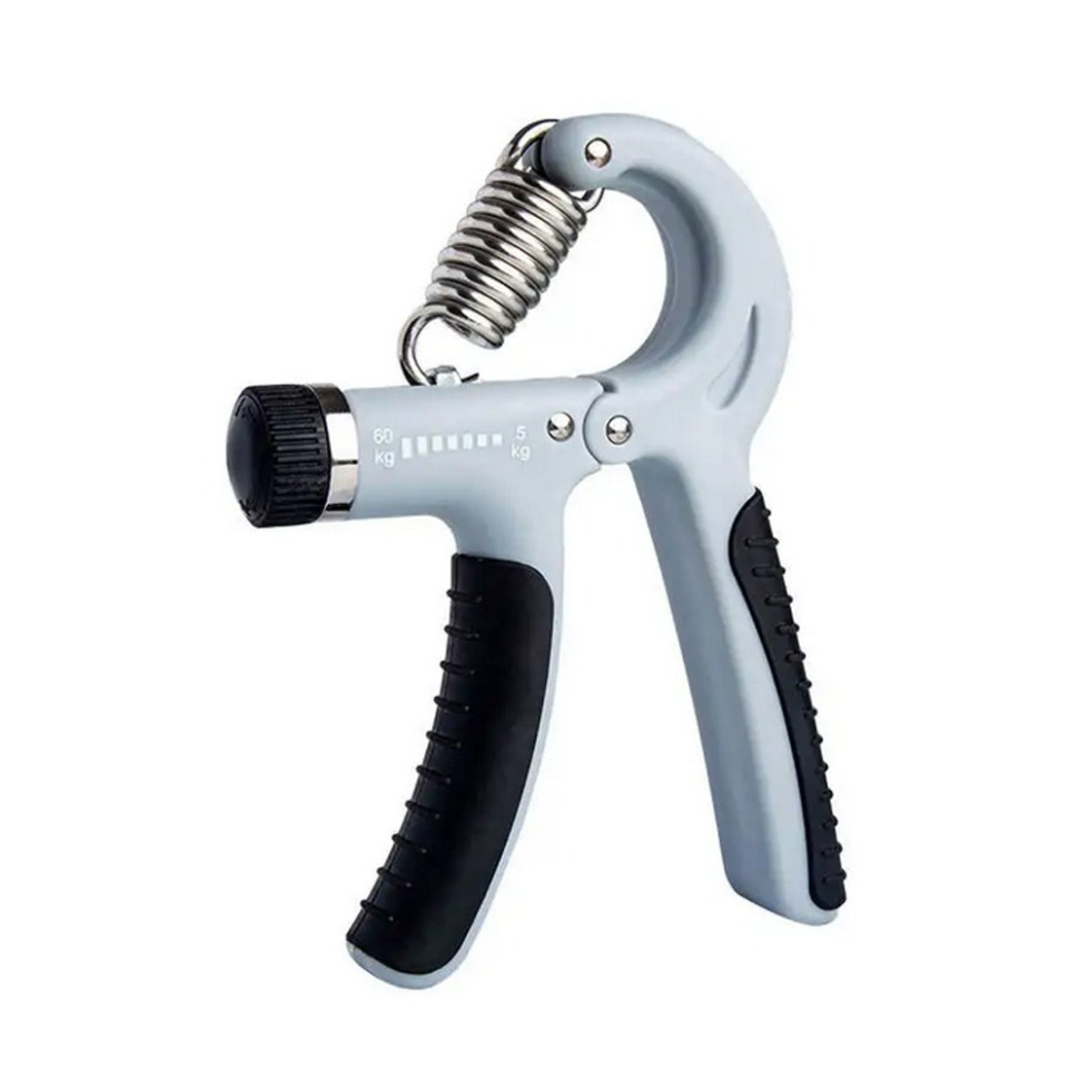 Эспандер кистевой пружинный с регулируемой нагрузкой Power Grip Pro NE-W-87-G 5-60 кг Винница - изображение 1