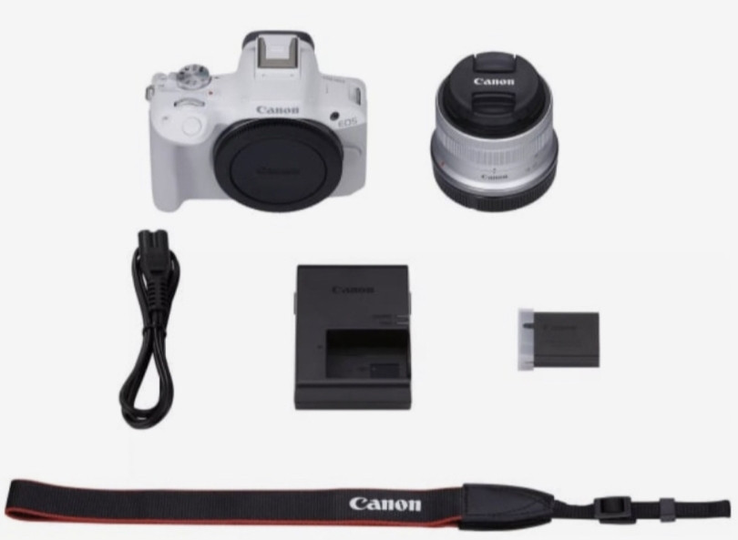 Фотоаппарат НОВИЙ Canon EOS R50 з об'єктив + RF-S 18-45mm f/4.5-6.3 IS STM Киев - изображение 1