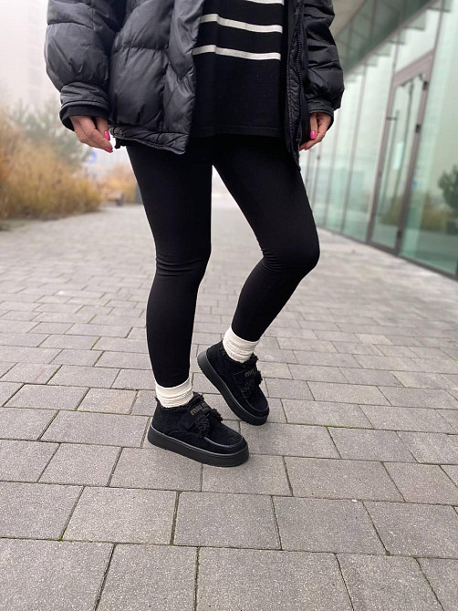 Edan Instruments Черевики жіночі EDAN 157 чорні (зима, замша натуральна) (6130) Коломия - фото 4