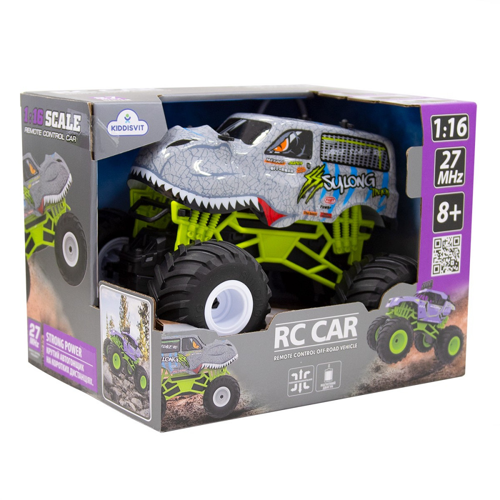 Автомобіль Bigfoot з р/к – Dinosaur (1:16, 27 МГц (MHz)) Дніпро - фото 7