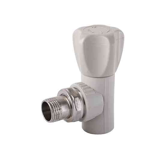 Вентиль радіаторний кутовий Kalde PPR ф20x1/2  22001 Київ