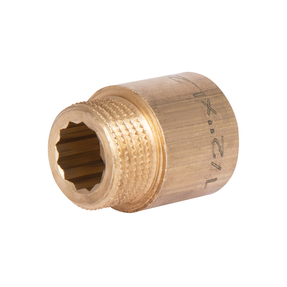 Подовжувач латунний Thermo Alliance Standart 1/2" ВН, L = 20 мм SD4221520 Київ - фото 1