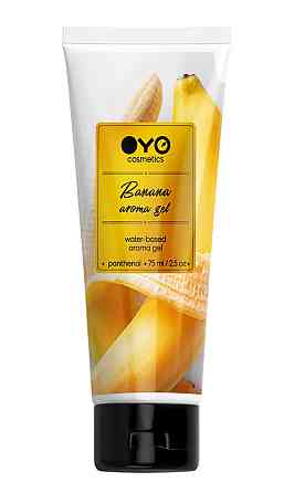 Универсальный ароматизированный увлажняюший гель-лубрикант OYO - Banana aroma gel, 75 ml. Sex Aura Киев