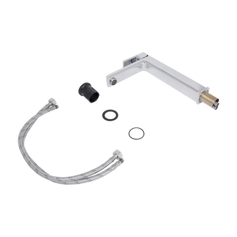 Смеситель для раковины  Lidz Dozorca 001FH высокий (k35) Chrome LDDOZ001FHCRM48990 Киев - изображение 7