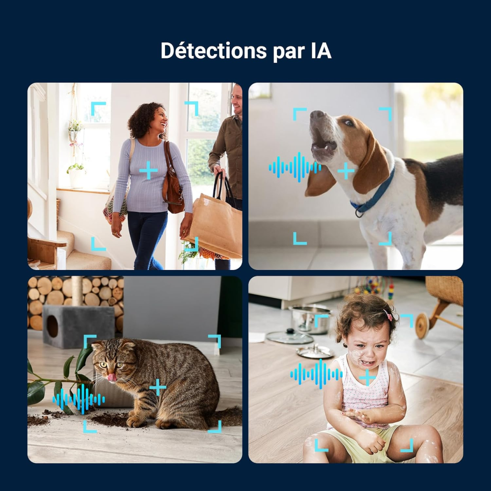 IP-камера EZVIZ C6N G1 4K Wi-Fi 2.4/5 ГГц, 360°, AI виявлення людей і тварин, кольорове нічне бачення, WDR, Alexa Київ - фото 8
