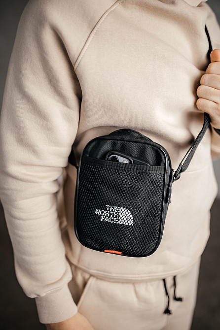 Барстека Nike, Чоловіча сумка через плече, Текстова барсетка на три відділення, Брендаова сумкаMasterSem Київ - фото 6