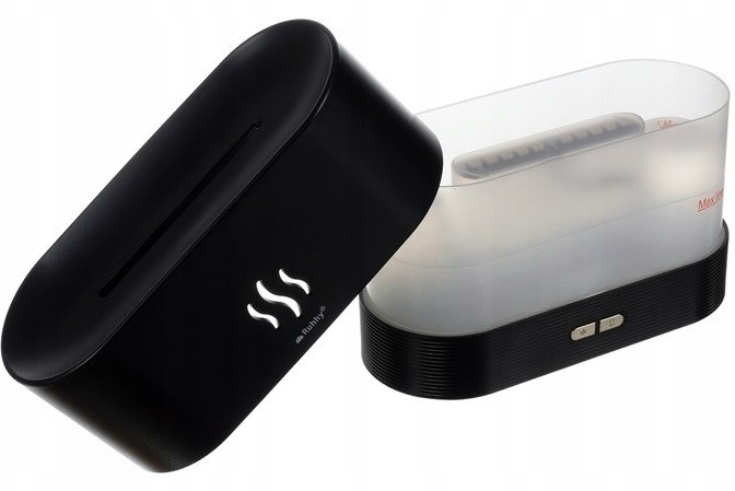 Зволожувач повітря світлодіодний 180 мл з ефектом палаючого вогню + 3 ефірні олії Ruhhy (22542) Польща Нововолинськ - фото 3