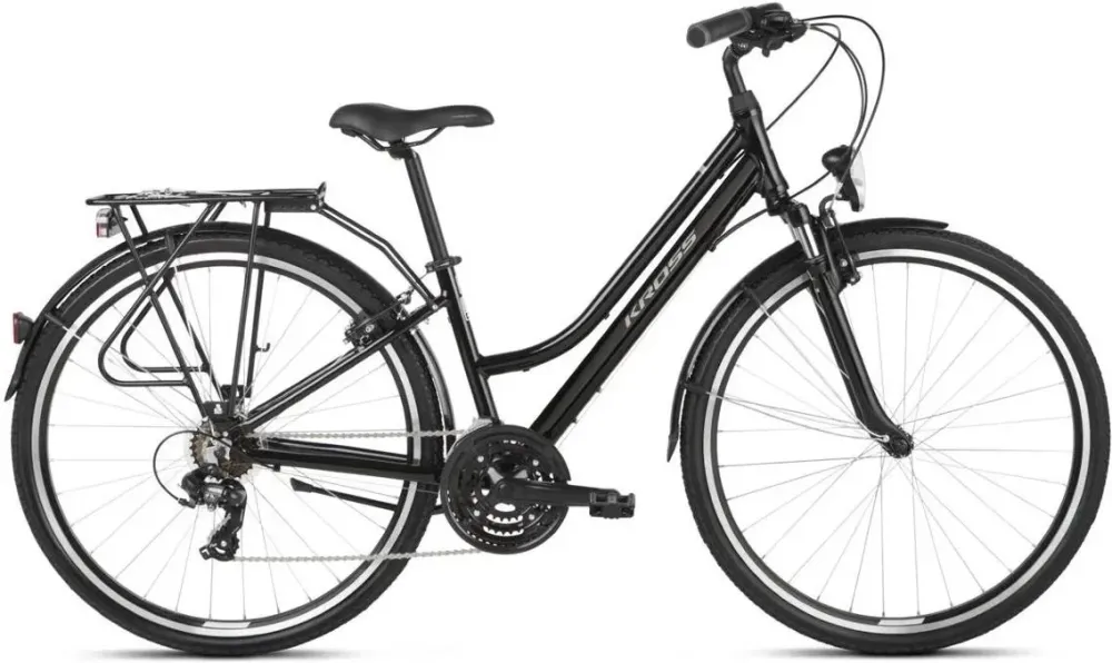 Велосипед Kross Trans 1.0 Czarny Szary Połysk 28 2022 Киев - изображение 1