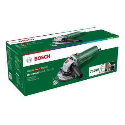 Шліфувальна машина Bosch UniversalGrind 750-125 125мм 750W, 12000об/хв, 1.9кг (0.603.3E2.001) Вінниця