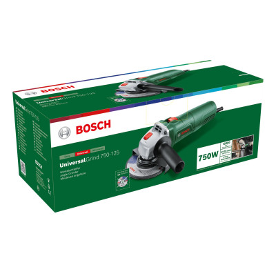 Шліфувальна машина Bosch UniversalGrind 750-125 125мм 750W, 12000об/хв, 1.9кг (0.603.3E2.001) Вінниця - фото 2