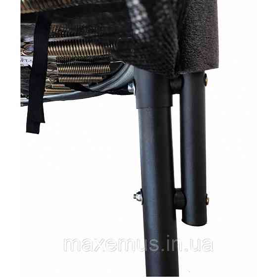 Батут детский с защитной сеткой 252 см батут атлето для детей и взрослых с лестницей черный Мостиска