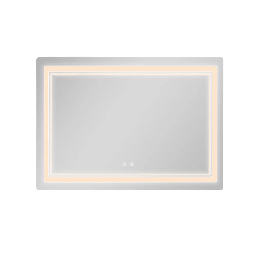 Дзеркало Qtap Cardinal (CA2) 1200х800 з LED-підсвіткою Touch, з антизапотіванням, з димером, темп. кольору (3000-6500K) Київ - фото 14
