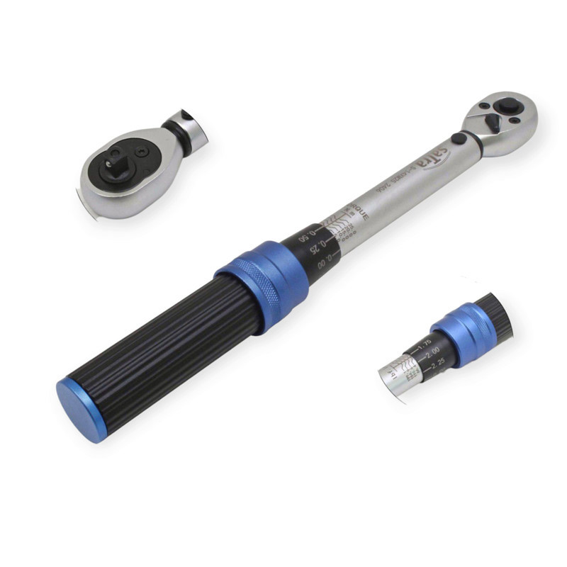 Ключ динамометричний 1/4" 240мм, 5-25 Нм (0,5-2,5 кгм) кейс Мукачево - фото 1