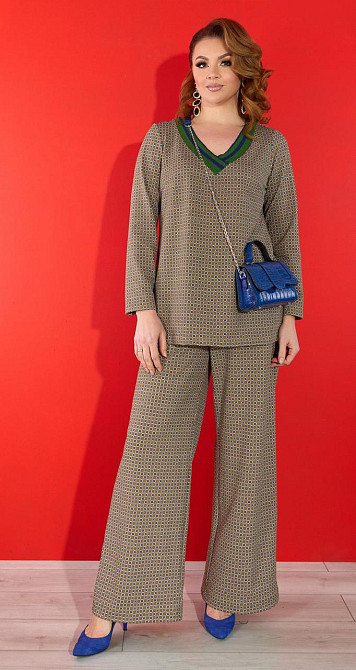 Стильний брючний костюм Київ - фото 3