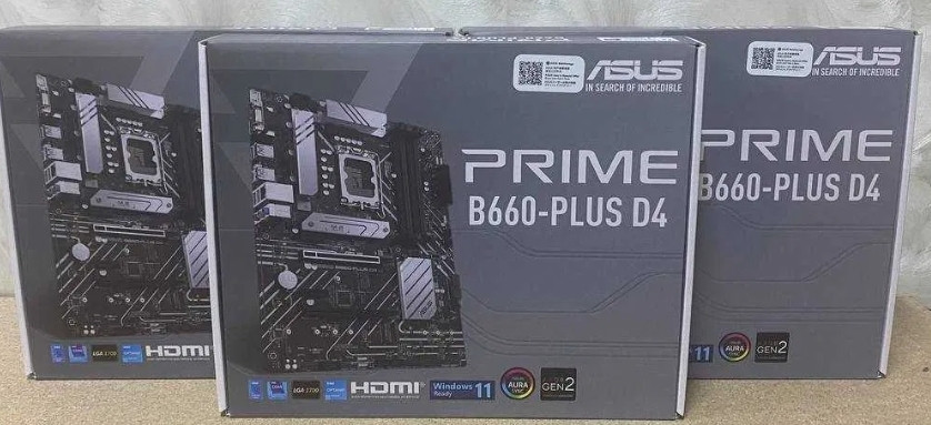 Материнская Плата: ASUS PRIME B660- PLUS D4 ( 90MB18XO-M1EAYO) Новые! Киев - изображение 1