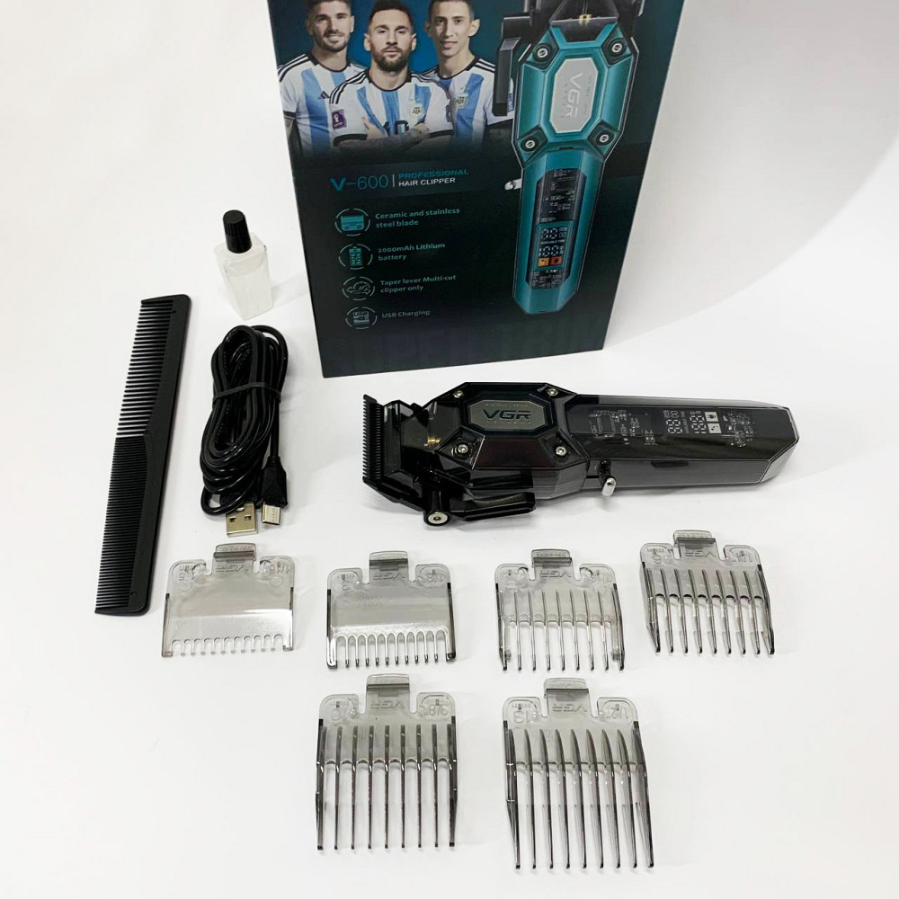 Машинка для стрижки акумуляторна з насадками Хороші машинки для стрижки волосся дому RN-52 Львів - фото 5