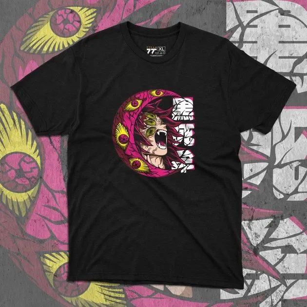 Футболка для подростка мальчика с принтом Клинок, рассекающий демонов Кокушибо Moon Размер 160 Anime10461 Днепр - изображение 1