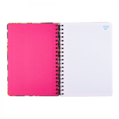 Блокнот Yes 2 в 1 В5 В7 80 лк 20 лк двойная спираль BBH клетка (151845) Винница - изображение 4