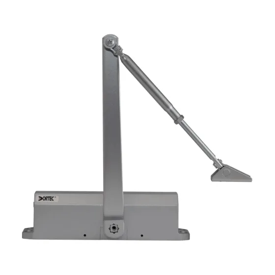 Дверний доводчик Dortec DT-514H Silver з фіксацією дверей у відчиненому положенні (63-00003) Київ