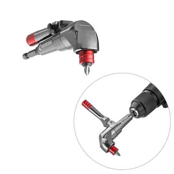 Насадка кутова для дриля і шурупокрута, 57 Нм, STORM INTERTOOL VT-0116 Київ