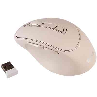 Мышка YENKEE YMS 2080BG Slider Wireless Beige (45019321) Винница