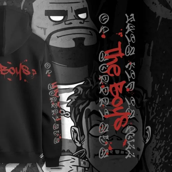 Худи для подростка мальчика с принтом The Boy140 Размер 170 Anime11103 Днепр