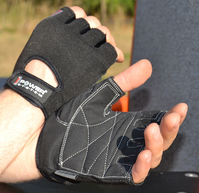 Рукавички для фітнесу Power System PS-2250 Pro Grip Black M Каменское - изображение 7