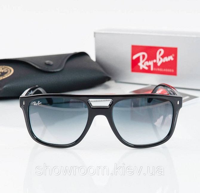 Чоловічі сонцезахисні окуляри Ray ban 2213 (901/32) Lux Київ - фото 2