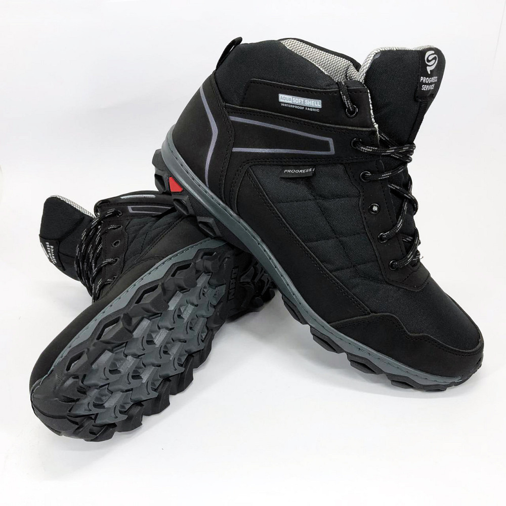 Черевики кросівки хутро, Повсякденні осінні чоловічі кросівки чоловічі утеплені хутром MA-22 Львів - фото 6