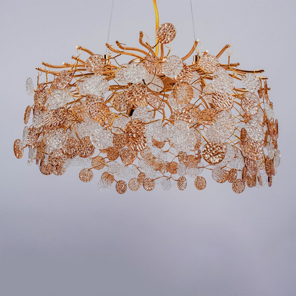 Підвісна люстра WM-7002 400-G9*5-38 GD Коломия - фото 3