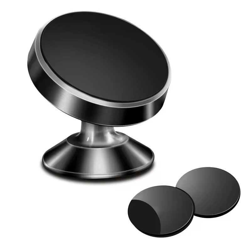 Тримач автомобільний, магнітний під телефон JK019, сірий Кам'янець-Подільський - фото 1