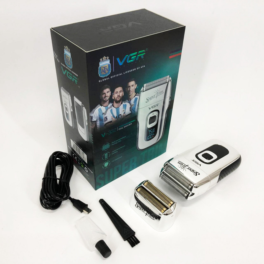 Электрическая бритва для качественного бритья VGR, Бритва портативная аккумуляторная YK-42 Львов - изображение 13