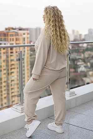 Спортивный костюм женский из двунитки 