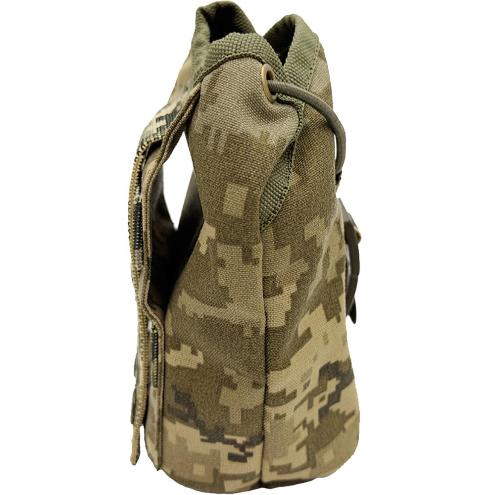 Фляга армійська 1л в чохлі Піксель Cordura  (фляга тактична польова індивідуальна) Запорожье - изображение 5
