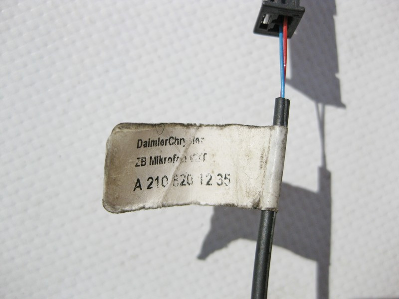 Mercedes-Benz  A2108201235 Мікрофон гучного зв'язку S-Class W221 W222 C-Class W203 W205 E-Class W211 W212 B-Class W245 W246 Одеса - фото 4