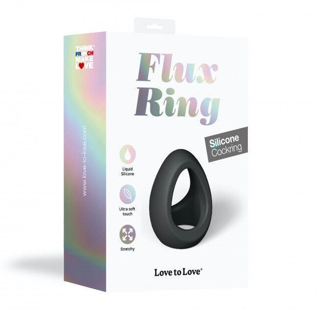 Эрекционное кольцо двойное Love To Love FLUX RING - BLACK ONYX Sex Aura Киев - изображение 7