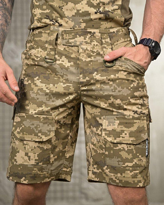 Тактичні шорти G3 7.62 піксель ПП7744 Одеса - фото 2