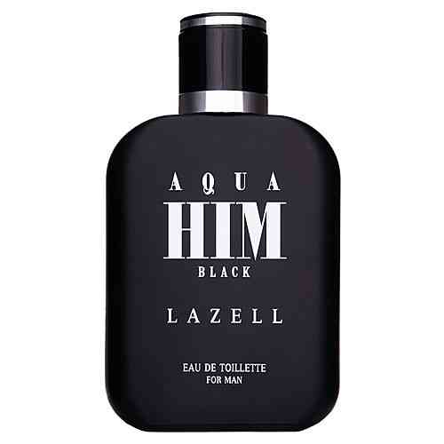 Туалетна вода чоловіча Lazell Aqua Him Black 100мл Аква Хім Блек Лазел Запоріжжя