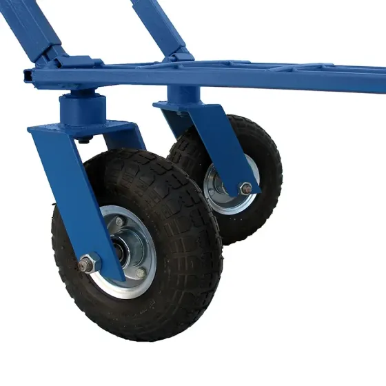 Тележка грузовая ЧТП-260 четырехколесная с пневмоколесами 260 мм — прочная платформа для транспортировки грузо Харьков