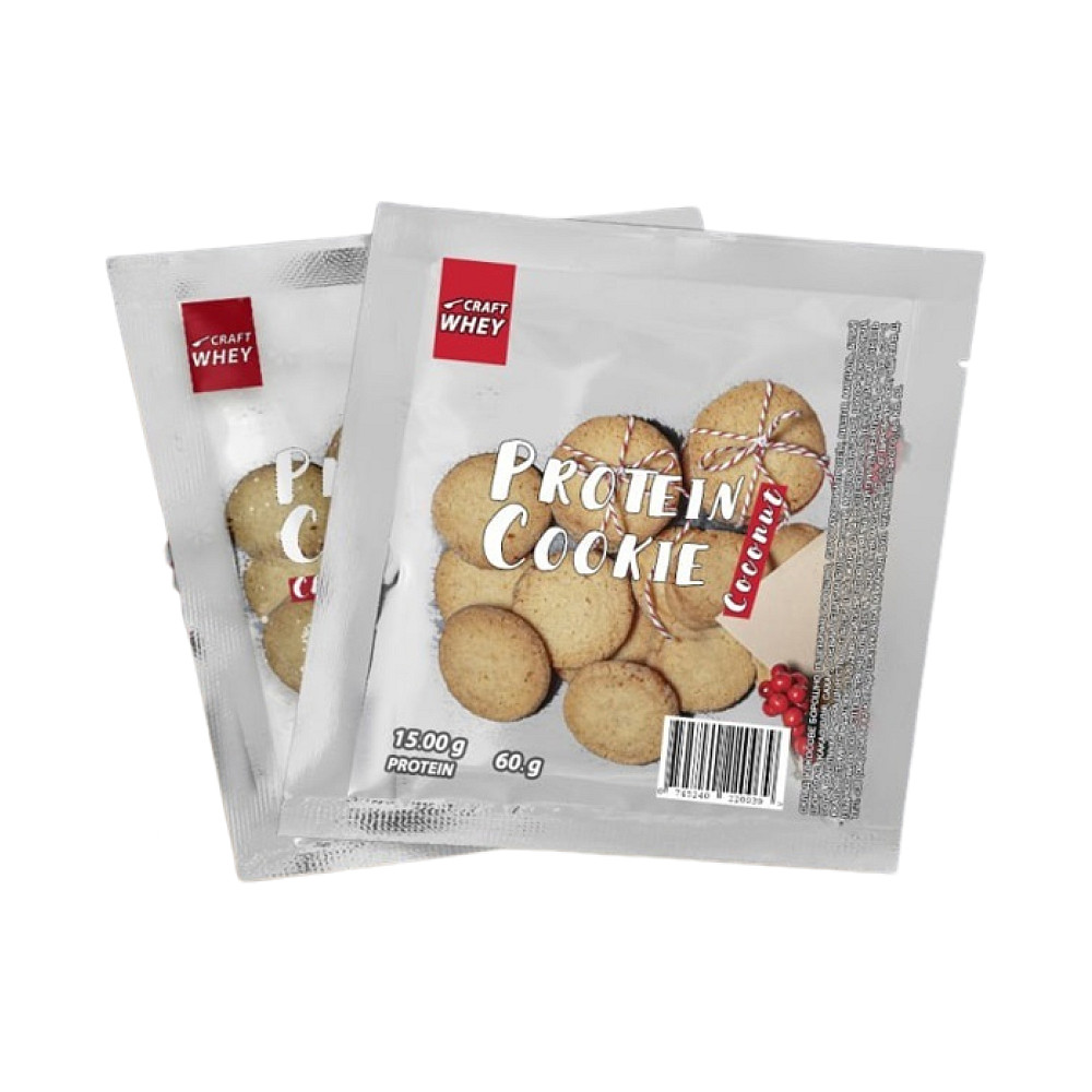 Protein Cookie - 60g Coconut (Поштучно) Луцк - изображение 1