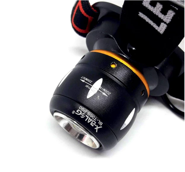 Світлодіодний налобний Ліхтарик BL-T06B-P90 4 режими роботи, 1000лм, оптичний зум, до 300 метрів дальність Одеса - фото 7