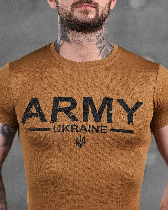 Футболка Военная Тактическая Потоотводящая Койот Odin Army Одесса - изображение 9