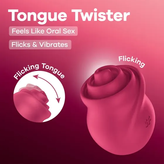 Вібростимулятор для клітора Satisfyer Tongue Twister з імітацією язичка Львів