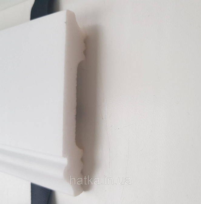 Плинтус напольный NMC decoration 2000Х80Х13 дюрополимер FL1 белый возможность окраски 3040932 Киев - изображение 4