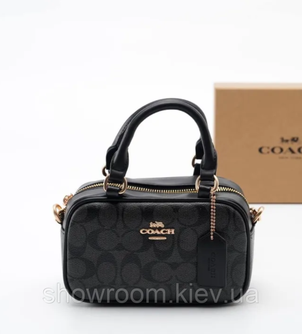 Брендова невелика жіноча сумка Coach Tabby (3537-1) Київ - фото 1