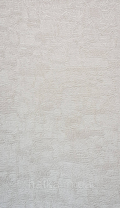 Шпалери вінілові на флізеліні AdaWall Omega1.06х10 під штукатурку коркова корга дерева білі з глянцем 23210-1 Київ - фото 2